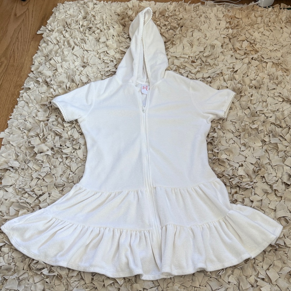 Cat & Jack Girls Zip-Up cover up - size XL/16